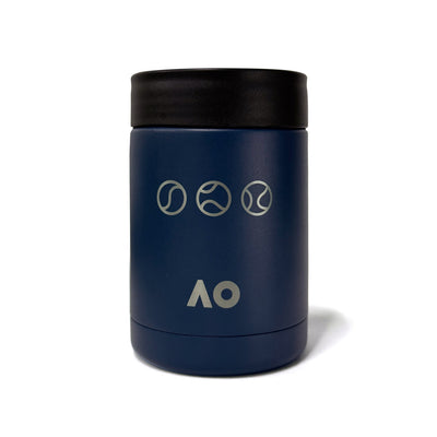 Australian Open Insulated Can Cooler Navy