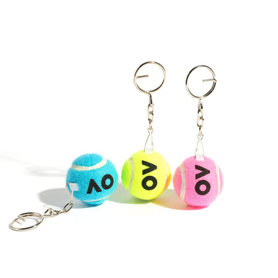 Australian Open Set of 3 Tennis Ball Keyring