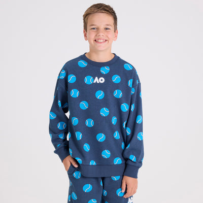 Kids Australian Open Crewneck Sweatshirt