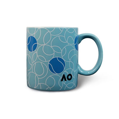 Australian Open Print Mug Light Blue