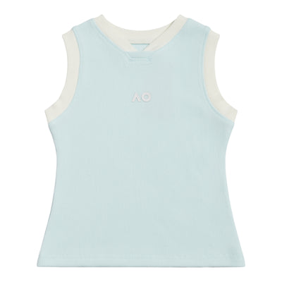 Girls Tournament Tank Light Blue