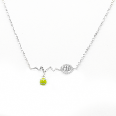 Australian Open Heartbeat Necklace