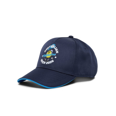 Kids Australian Open Tennis Ball Cap Navy