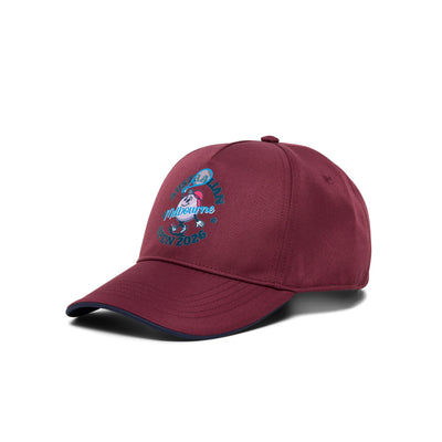 Kids Australian Open Tennis Ball Cap Red