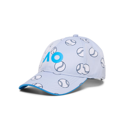 Kids Australian Open Tennis Ball Cap Light Blue
