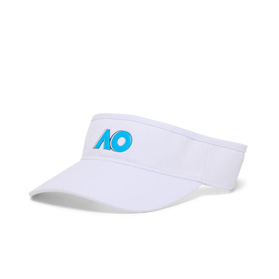 Australian Open Logo Visor White
