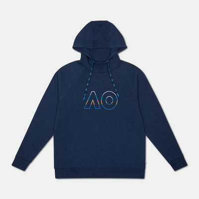 Men's Australian Open Logo Hoodie Navy