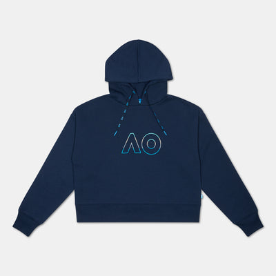 Women's Australian Open Logo Hoodie Navy