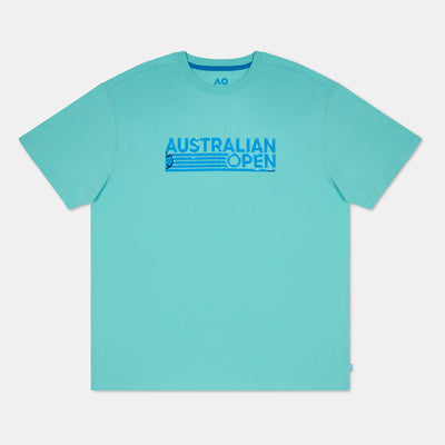 Men's Australian Open Gel Print T-Shirt Green