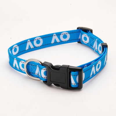 Australian Open Logo Pet Collar Blue