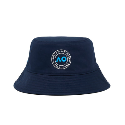 Australian Open Round Logo Bucket Hat Navy