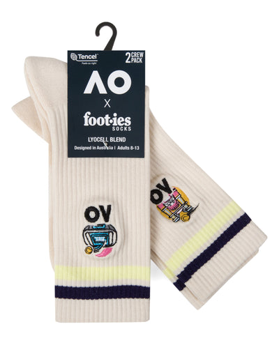 Australian Open Heritage Sneaker Socks