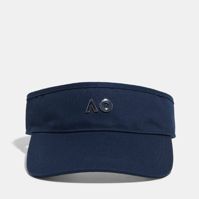 Australian Open Pin Logo Visor Navy