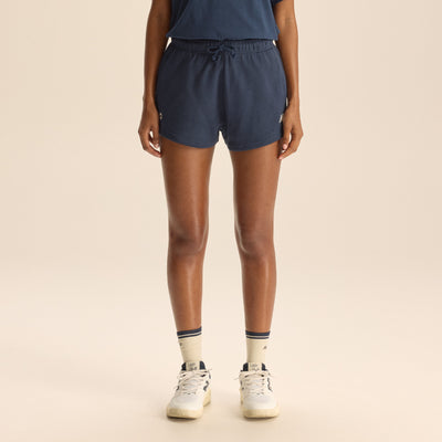 Womens's Fleece Shorts Navy