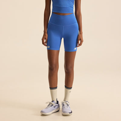Women's High Rise Short Blue
