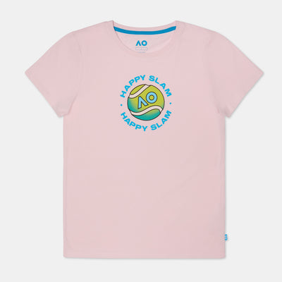 Women's Australian Open Happy Slam T-Shirt Pink