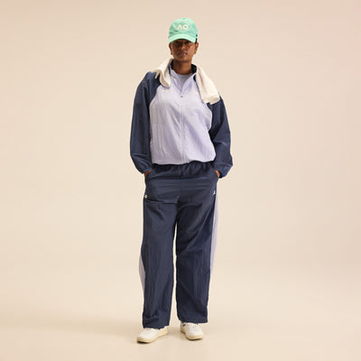 Women's Woven Track Pants Navy