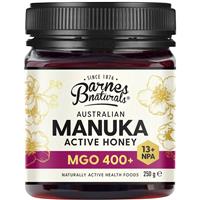 Barnes Naturals Australian Manuka Honey 250g MGO 400+