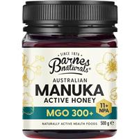 Barnes Naturals Australian Manuka Honey 500g MGO 300+