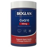 Bioglan CoQ10 50mg 200 Capsules