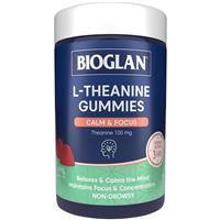 Bioglan L-Theanine Calm & Focus Gummies 75 Pack