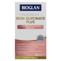 Bioglan Platinum Iron Glycinate Plus 30 Tablets