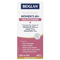 Bioglan Platinum Womens 60 + Multivitamin 60 Tablets