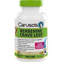 Carusos Berberine Crave Less 42 Tablets