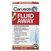 Carusos Fluid Away 60 Tablets