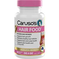 Carusos Hair Food 60 Tablets
