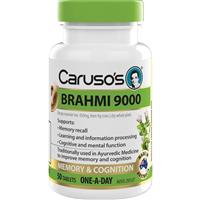 Carusos Herb-Brahmi 9000 50 Tablets
