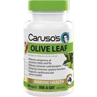 Carusos One a Day Olive Leaf 60 Tablets