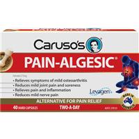 Carusos Pain-Algesic 40 Capsules