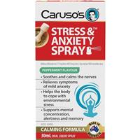 Carusos Stress and Anxiety Spray 30ml