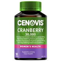 Cenovis Cranberry 30,000mg 90 Capsules Exclusive Size