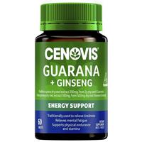 Cenovis Guarana + Ginseng 60 Tablets