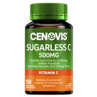 Cenovis Sugarless C 500mg 100 Orange Flavour Chewable Tablets