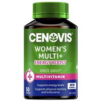 Cenovis Womens Multi + Energy Boost 50 Capsules
