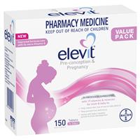 Elevit Pre-conception & Pregnancy 150 Tablets Exclusive Size