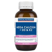 Ethical Nutrients Calcium +D3&K2 120 Tablets