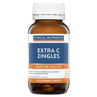 Ethical Nutrients Extra C Zingles Orange 50 Tablets