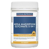 Ethical Nutrients Mega Magnesium Glycinate 5-in-1 120 Tablets