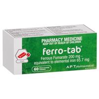 Ferro Tab 200mg 60 Tablets