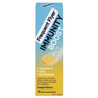 Frequent Flyer Immunity Boost Orange 15 Effervescent Tablets