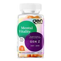 GEN Z Gummies Mental Vitality Tropical 60 Pack