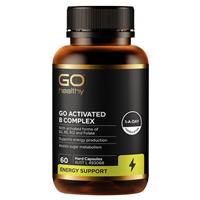 GO Healthy Activated B Complex 60 Hard Capsules