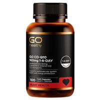 GO Healthy CoQ10 160mg 100 Softgel Capsules