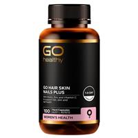 GO Healthy Hair Skin Nails Plus 100 Hard Capsules