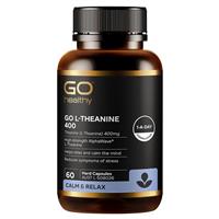 Go Healthy L-Theanine 400 60 Capsules