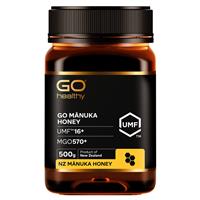 GO Healthy Manuka Honey UMF 16+ (MGO 575+) 500gm (Not For Sale In WA)